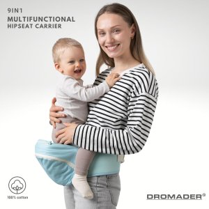 Nosidełko dla Dziecka Nosidło Ergonomiczne na Plecy Miejskie 100% Bawełna 2