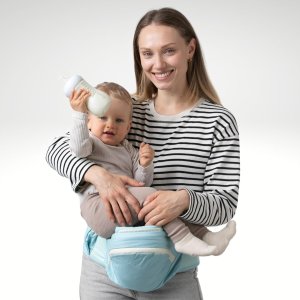 Nosidełko dla Dziecka Nosidło Ergonomiczne na Plecy Miejskie 100% Bawełna 5