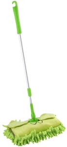 Mop Dla Dzieci Z Rączką Teleskopową Zwierzątko Zielony LEAN Toys 3