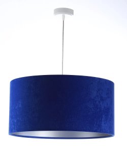 Lampa wisząca HOME 40 niebieska/srebrna BPS KONCEPT 4