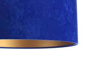 Lampa wisząca HOME 40 niebieska/złota BPS KONCEPT 6