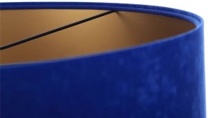 Lampa wisząca HOME 40 niebieska/złota BPS KONCEPT 7