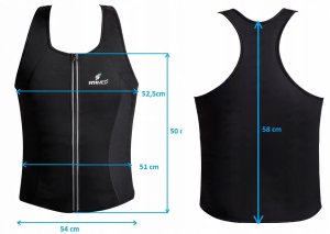 Koszulka Neoprenowa Pas Do Ćwiczeń Fitness Fit4Med 7