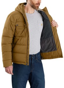 Kurtka męska Carhartt Kurtka Zimowa Montana Loose Fit Oak Brown 3