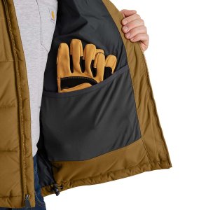 Kurtka męska Carhartt Kurtka Zimowa Montana Loose Fit Oak Brown 4