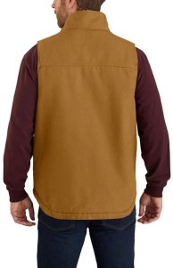 Kamizelka Carhartt Washed Duck SherpaLined Brown 2