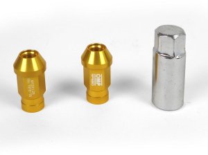 Set Nakrętki OMP Złoto 40 mm 20 uds M12 x 1,50 1