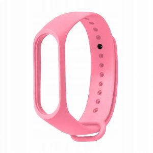 Pasek silikonowy do Xiaomi 5/6 - różowy 1