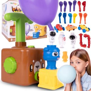 Wyrzutnia Balonowa Aerodynamiczny Samochód +Pompka 1