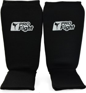 Ochraniacz na goleń stopę Step 1104 Profight czarny Cotton czarny S 1
