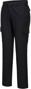 S231 - Bojówki Stretch Slim - biały 40 1
