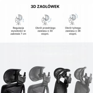 Fotel gamingowy Anda Seat X-Air Mega Size XL Mesh Gray 4