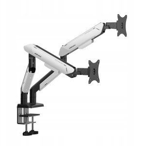 Uchwyt na dwa monitory Anda Seat Stealth PRO II Duo 17”–42” biały 2