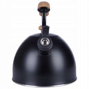 Czajnik z gwizdkiem stalowy czarny 2,5 l 8