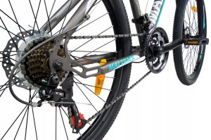 Rower Górski MTB MalTrack TEAM GREY BLUE 26" 10