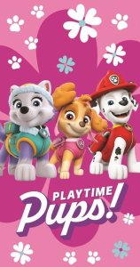 Vaikiškas rankšluostis Paw Patrol, 70x140 cm 1