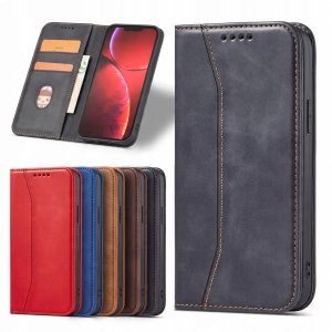 Magnet Fancy Case etui iPhone 14 Pro Max pokrowiec z klapką portfel podstawka czarne 7