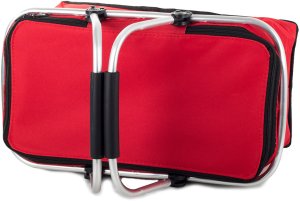 Kosz piknikowy termiczny koszyk na piknik zakupy 11