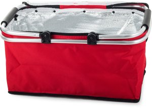 Kosz piknikowy termiczny koszyk na piknik zakupy 7