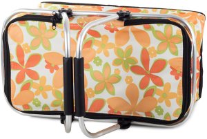 Kosz piknikowy termiczny koszyk na piknik zakupy 11