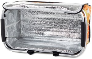 Kosz piknikowy termiczny koszyk na piknik zakupy 8