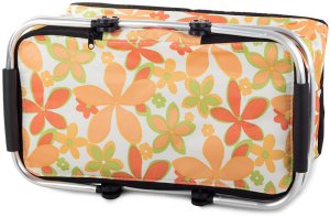 Kosz piknikowy termiczny koszyk na piknik zakupy 10