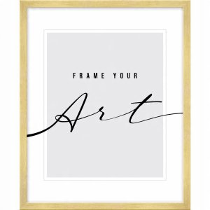 Frame KNOR Izabela 50x70 gold|plastic|15mm|plexi 1