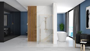 Kabina prysznicowa Rea Fargo 90x90 Gold 4