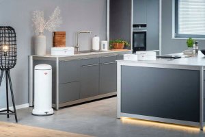 Wesco Kosz na śmieci 20l czerwony BaseBoy 2