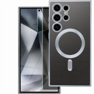 Futerał ELECTRO MAG COVER kompatybilny z MagSafe do SAMSUNG A35 srebrny 1