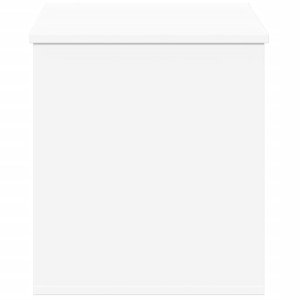 vidaXL Skrzynia, biała, 100x42x46 cm, materiał drewnopochodny 5