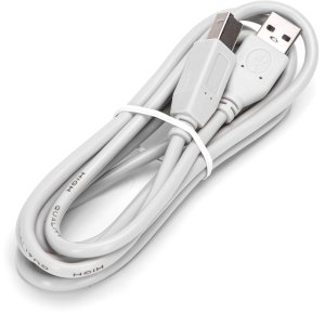 Kabel do drukarki USB 2.0 AM-BM 1,8 m szary 1