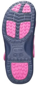 MARINE G3178 G3179 G3306 G3307 G3409 - wsuwane kroksy z paskiem - niebieski G3178 43 4