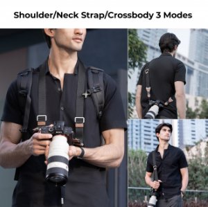 Pasek do aparatu K&F Concept Alpha Strap - czarny 13