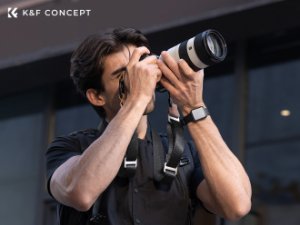 Pasek do aparatu K&F Concept Alpha Strap - czarny 2