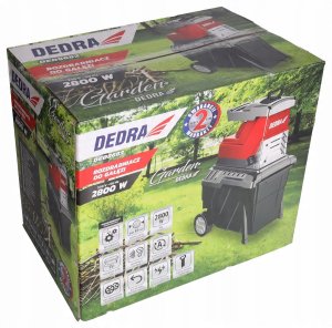 Rozdrabniacz do gałęzi 2800W, 45mm 9