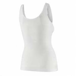 Brubeck TA1059W Koszulka damska bez rękawów COMFORT MERINO kremowy S 2