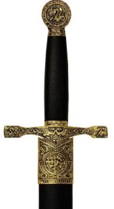 Stalowy sztylet rycerski - replika 3