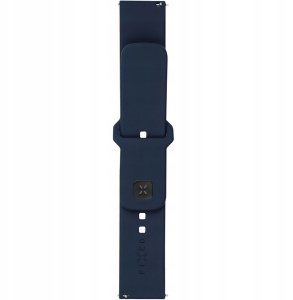Fixed | Sporty Strap Set with Quick Release 22mm for Smartwatch | 160-235 mm | Blue | Silicone 4