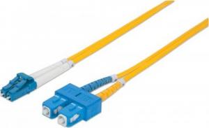 Intellinet Network Solutions Patchcord światłowodowy LC - SC, OS2, 9/125um, Duplex, 20m (750974) 2