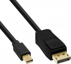 Kabel InLine DisplayPort Mini - DisplayPort 1m czarny (17131S) 1