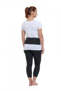 GABI belt for pregnancy, size M, black, KVP-2RG (M) 2