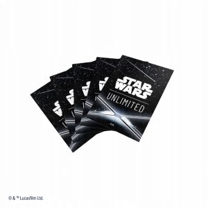 Gamegenic: Star Wars Unlimited - Art Sleeves - Card Back Black 2