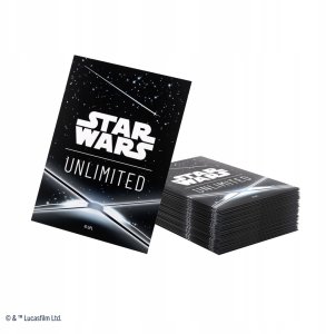 Gamegenic: Star Wars Unlimited - Art Sleeves - Card Back Black 3