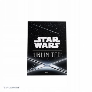 Gamegenic: Star Wars Unlimited - Art Sleeves - Card Back Black 4