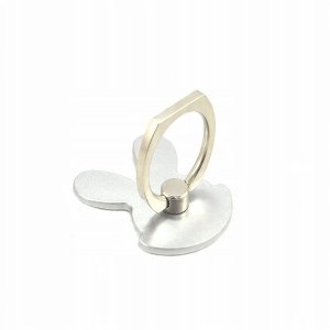 UCHWYT TELEFONU STOJAK ZAJĄC SREBRNY UNIWERSALNY VEGA NA RĘKĘ RING HOLDER 2