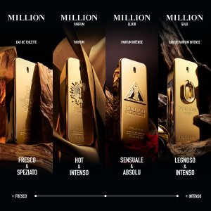 Paco Rabanne Paco Rabanne Million Gold For Him EDP 200ml 3
