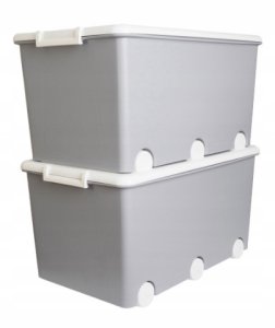 TEGA POJEMNIK WIELOFUNKCYJNY SZARY 11