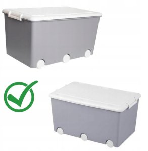 TEGA POJEMNIK WIELOFUNKCYJNY SZARY 12