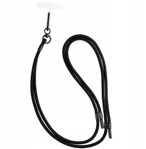 FIXED Universal Lanyard for Mobile Phones - uniwersalna smycz do telefonu czarna - Gwarancja bezpieczeństwa. Proste raty. Bezpłatna wysyłka od 170 zł. 3